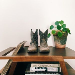 Miz Mooz Leather Cowboy Booties